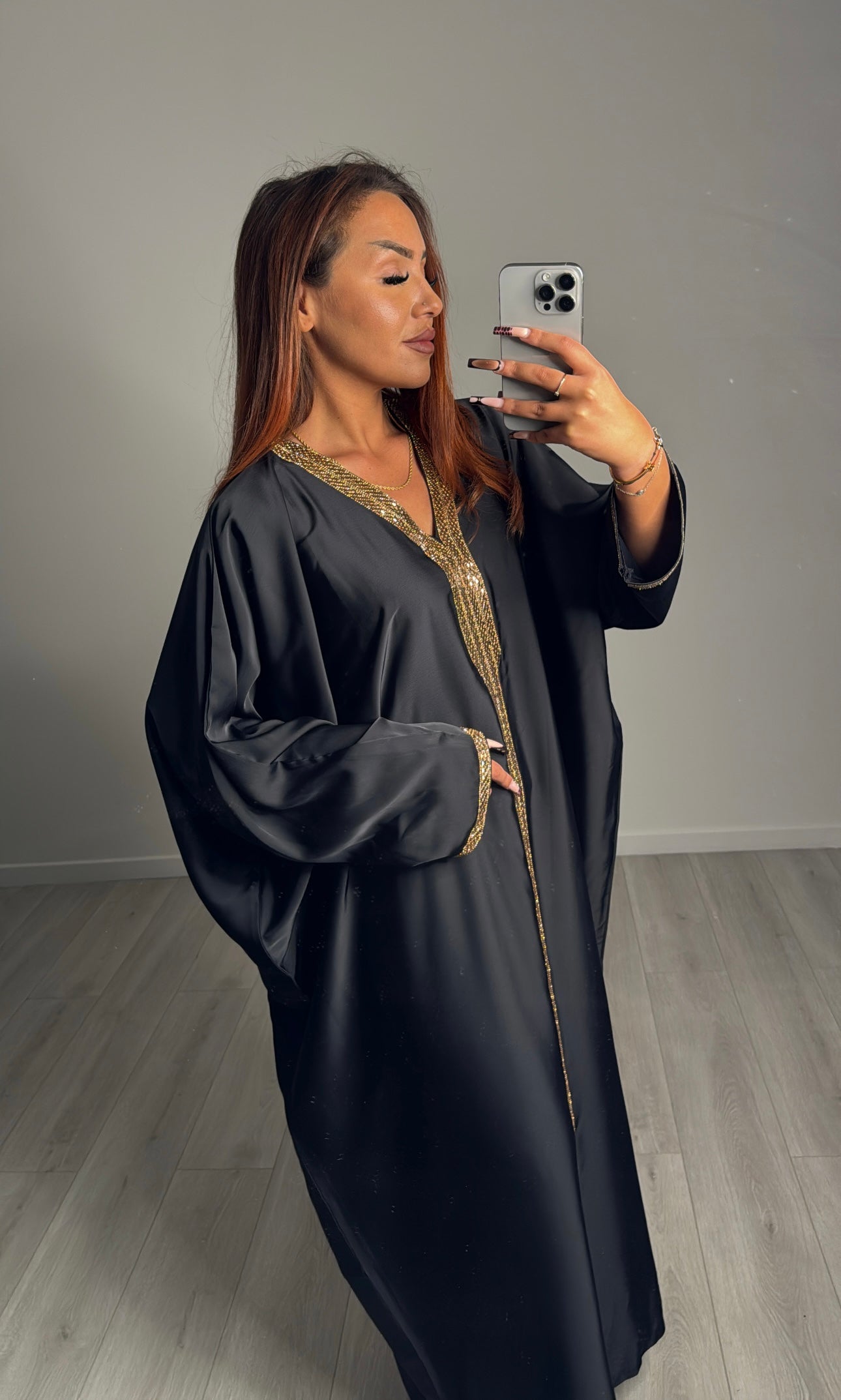 Abaya Beauté Obscure Black