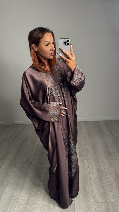 Abaya Cristal Mauve
