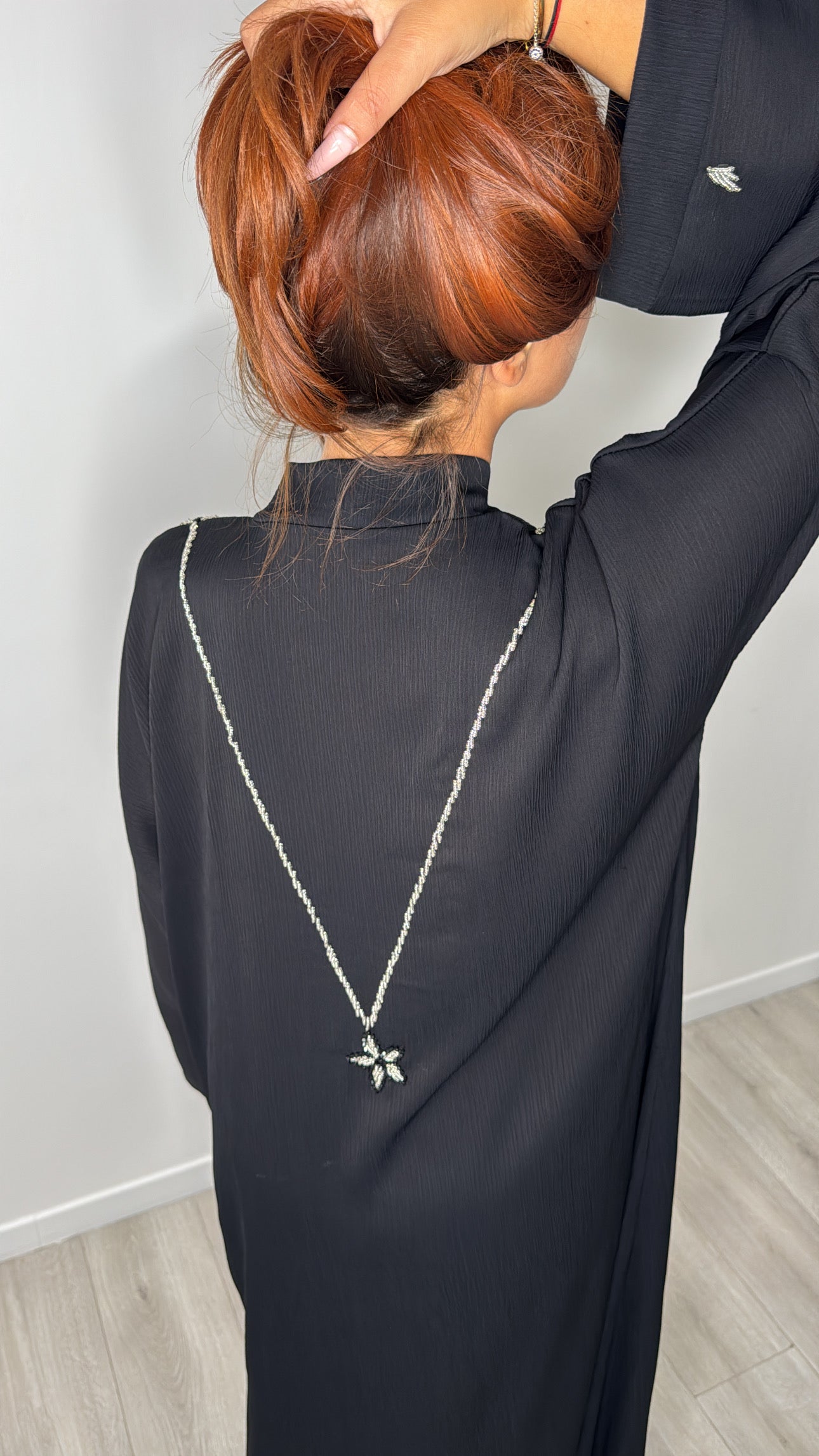 Abaya Mystère satinée