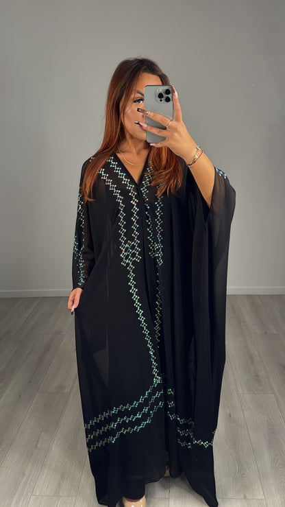 Abaya Kimono transparent 1