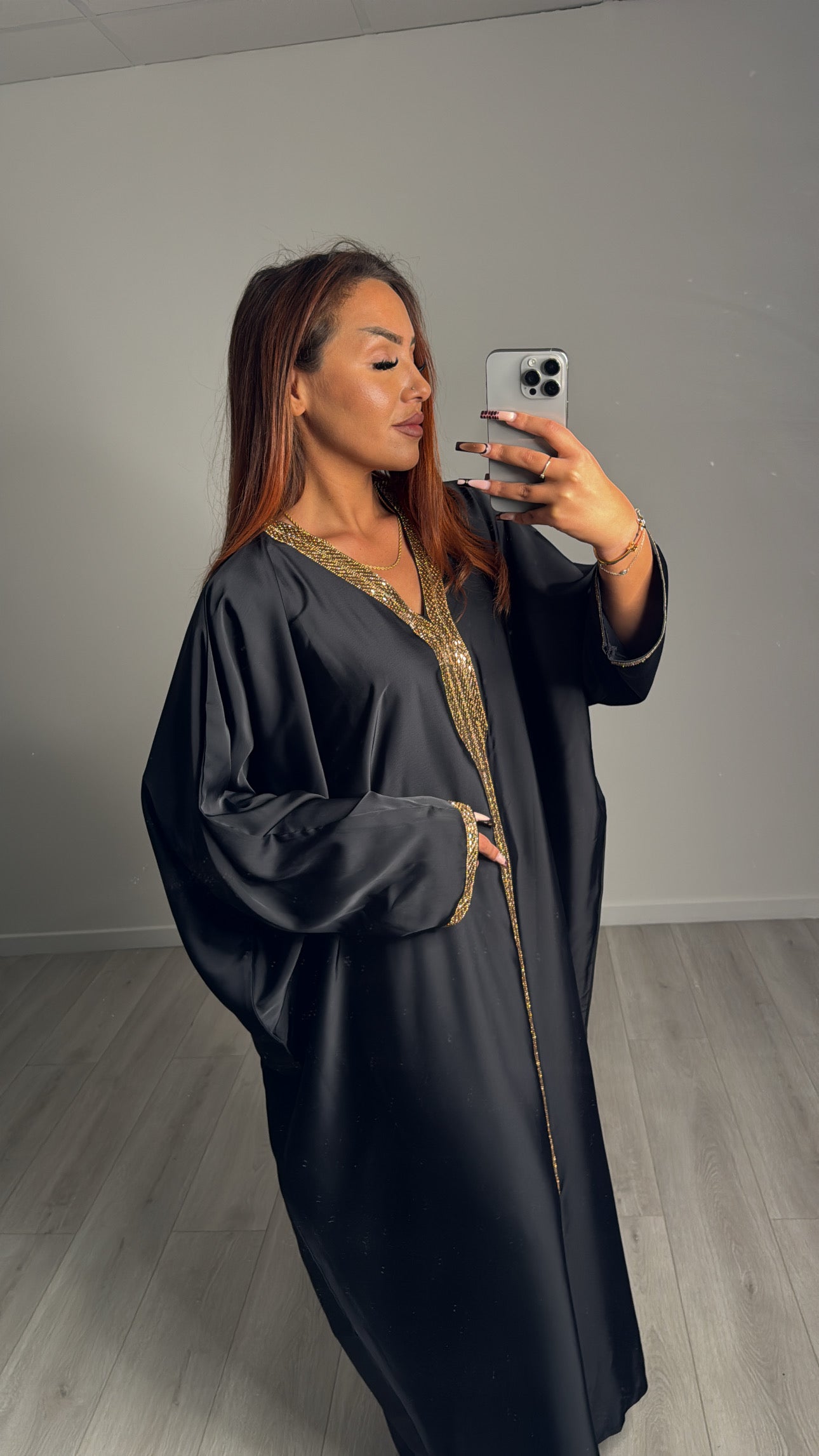 Abaya Beauté Obsure Noire