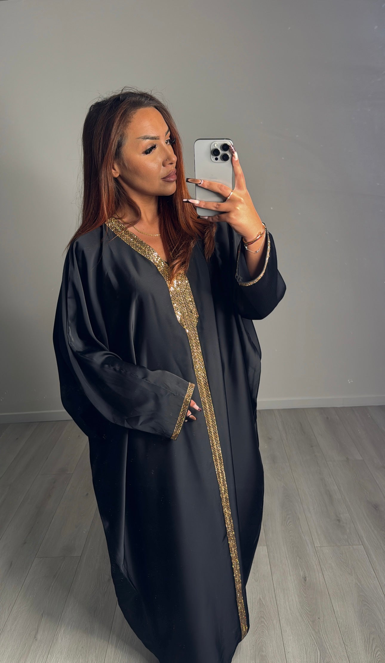 Abaya Beauté Obscure Black