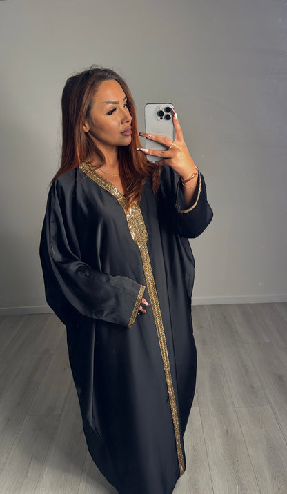 Abaya Beauté Obscure Black