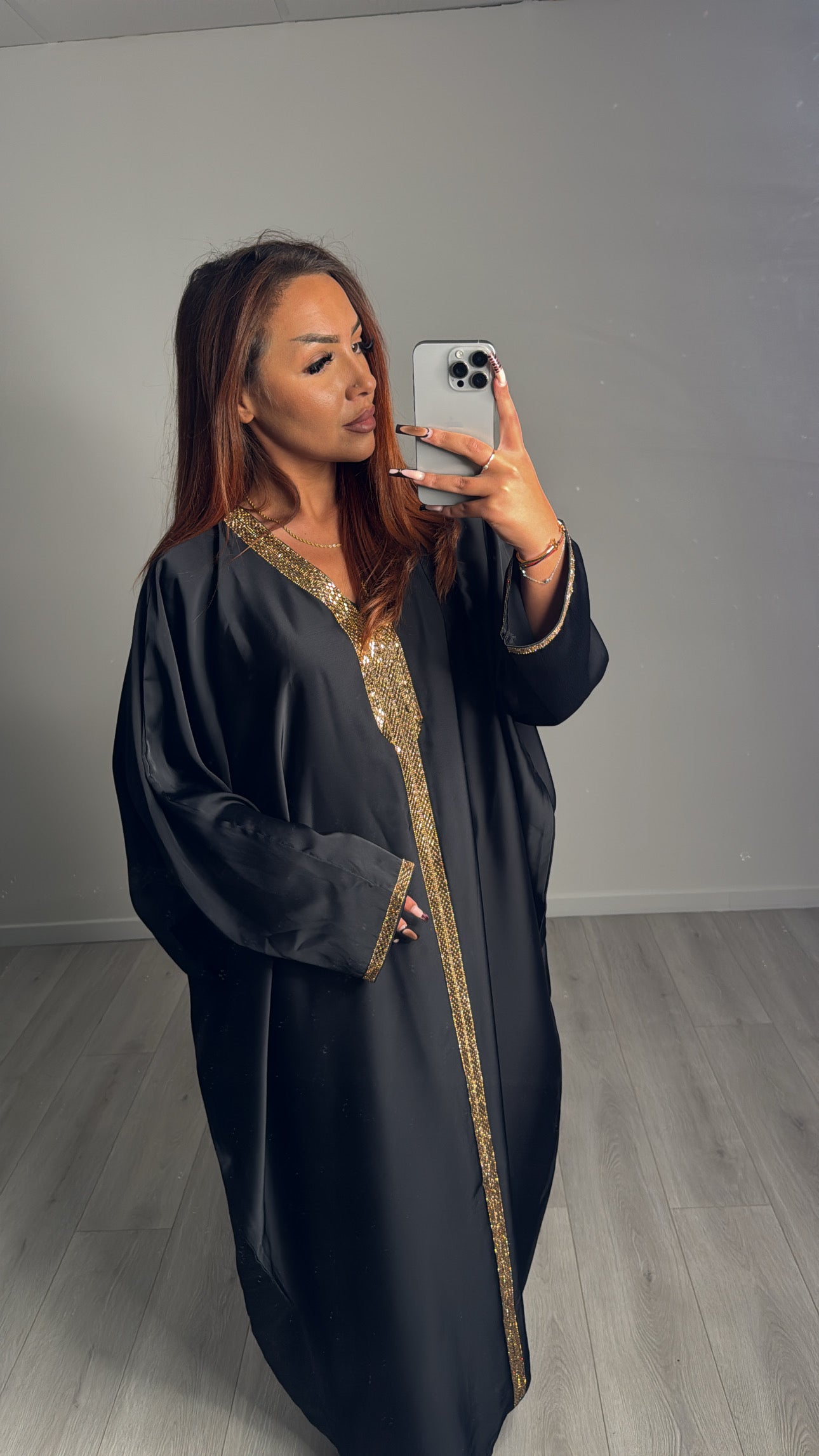 Abaya Beauté Obsure Noire