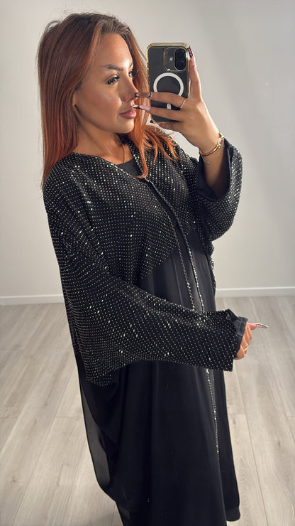 Abaya nuit étoilée