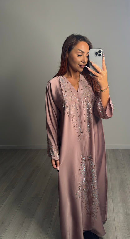 Abaya Cristal Rose