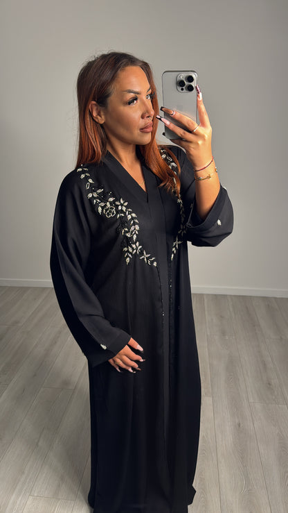 Abaya Mystère satinée