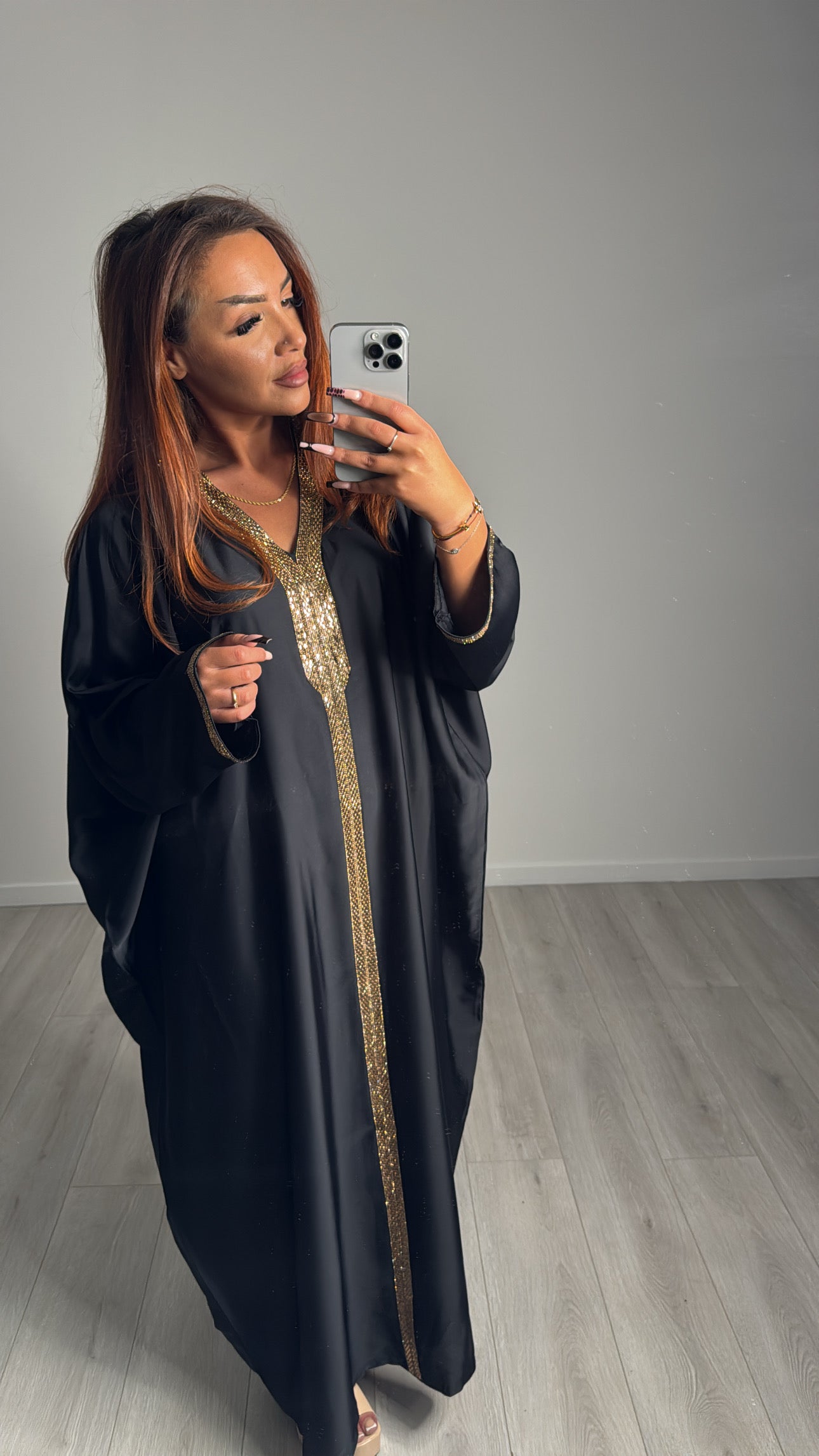 Abaya Beauté Obscure Black