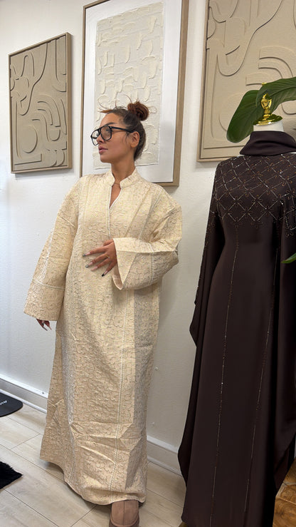 Abaya Brocart – Collection Ramadan 🌙