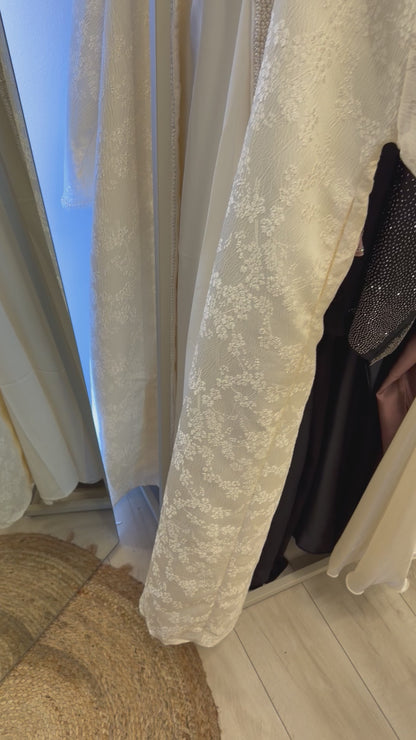 Kimono Brocart & Sous-Abaya – Collection Ramadan 🌙